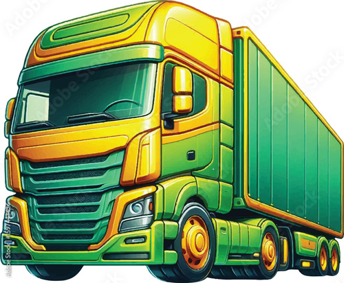 kind of container truck