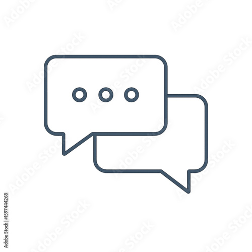 Live сhat marketplace icon transparent background