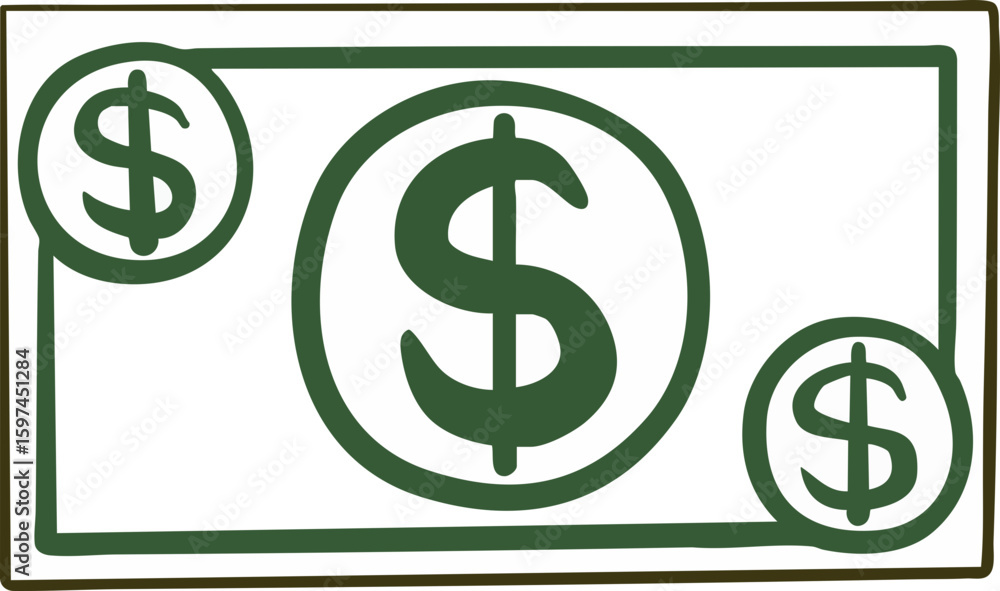 Obraz premium 달러