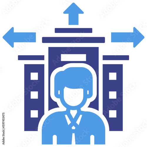 Outsourcing Icon