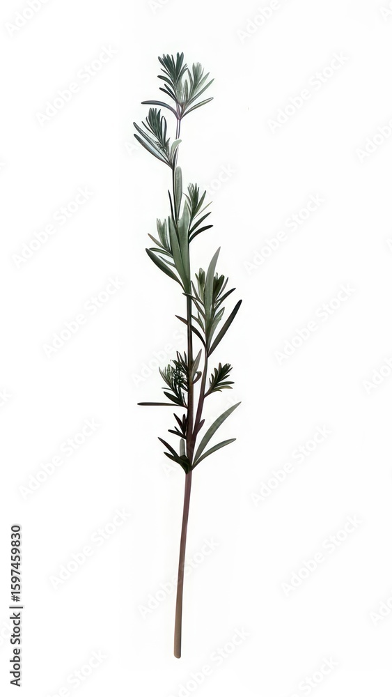 Obraz premium Aesthetic flowers art illustration plant.