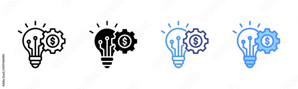 Business Innovation Icon Business Innovation Icon