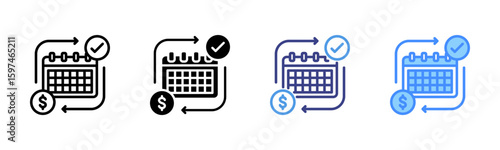 Subscription Model Icon