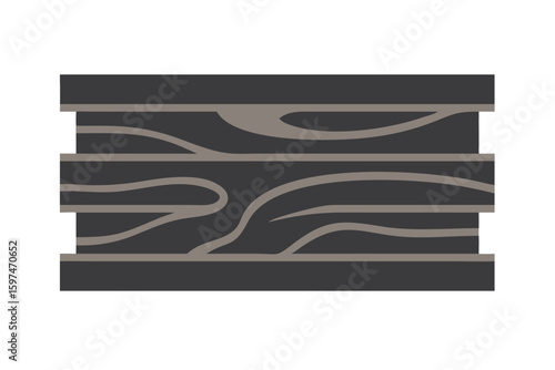 Dark wood grain pattern with subtle curves and lines