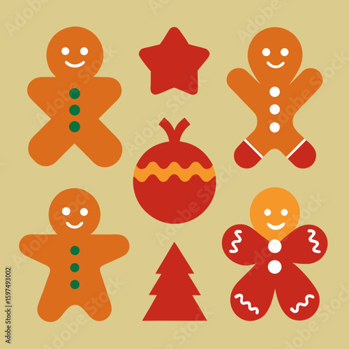 christmas gingerbread cookies