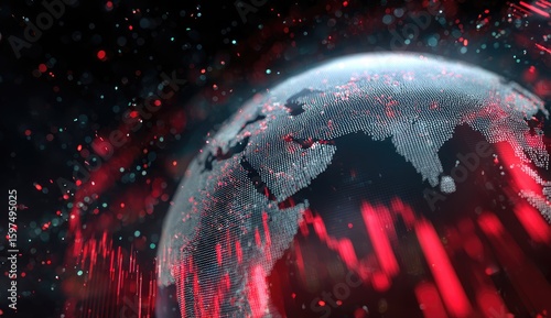 Digital Earth with Data Streams