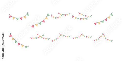 Cat Day Penant Flag