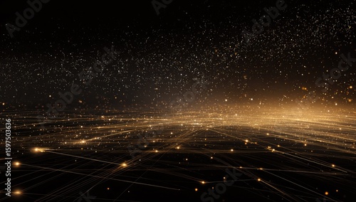 Golden network, digital city, dark cosmos
