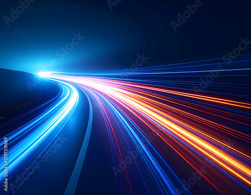 Abstract colors motion design