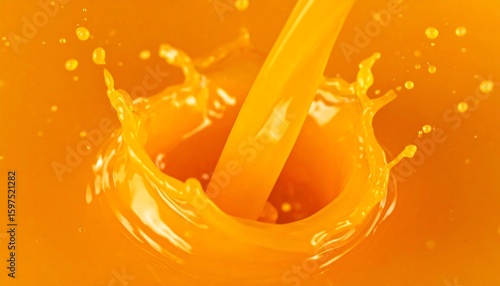 Orange juice splash (1)