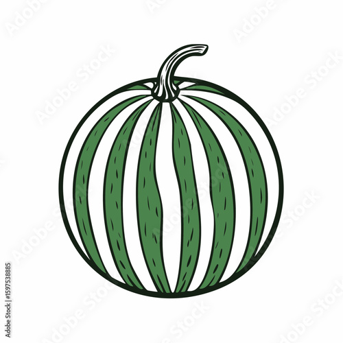 vector illustration of a pumpkin