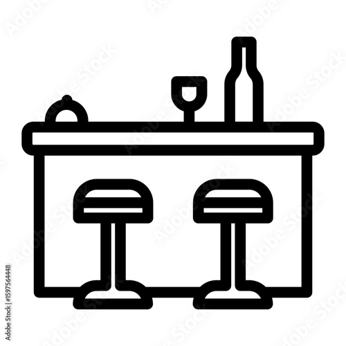 bar Line Icon