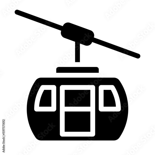 cablecar Solid icon