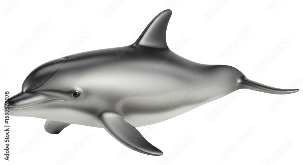 Obraz premium Isolated Dolphin