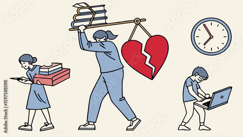 Students Managing Stress with Books and Technology in a Classroom Setting