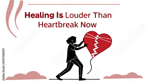 Overcoming Heartbreak Through Creative Expression in Modern Graphic Art