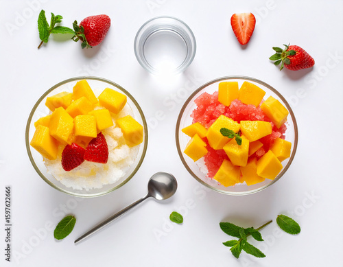 muesli with fruits and berries