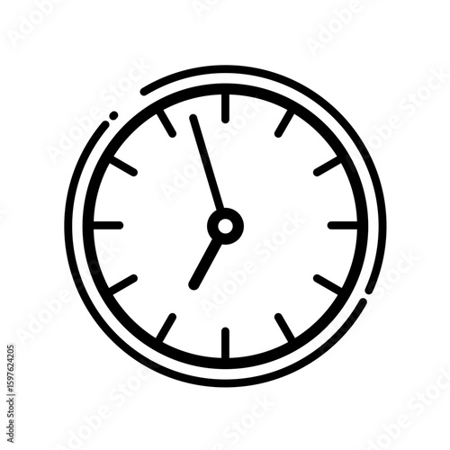 clock,  time  - simple vector icon