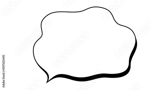 モヤモヤの吹き出し