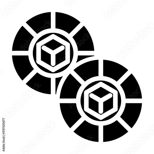 tokens Solid icon
