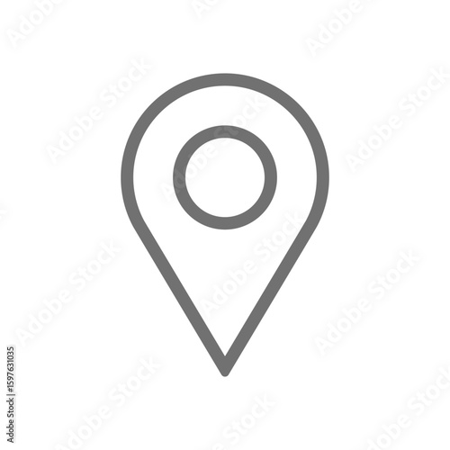 シンプルな地図アイコンのベクター素材_02