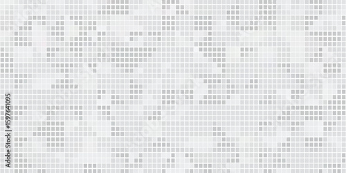 Abstract gray square pixel mosaic background