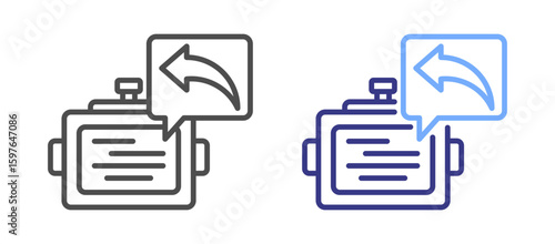 Auto Replay Bot icon color