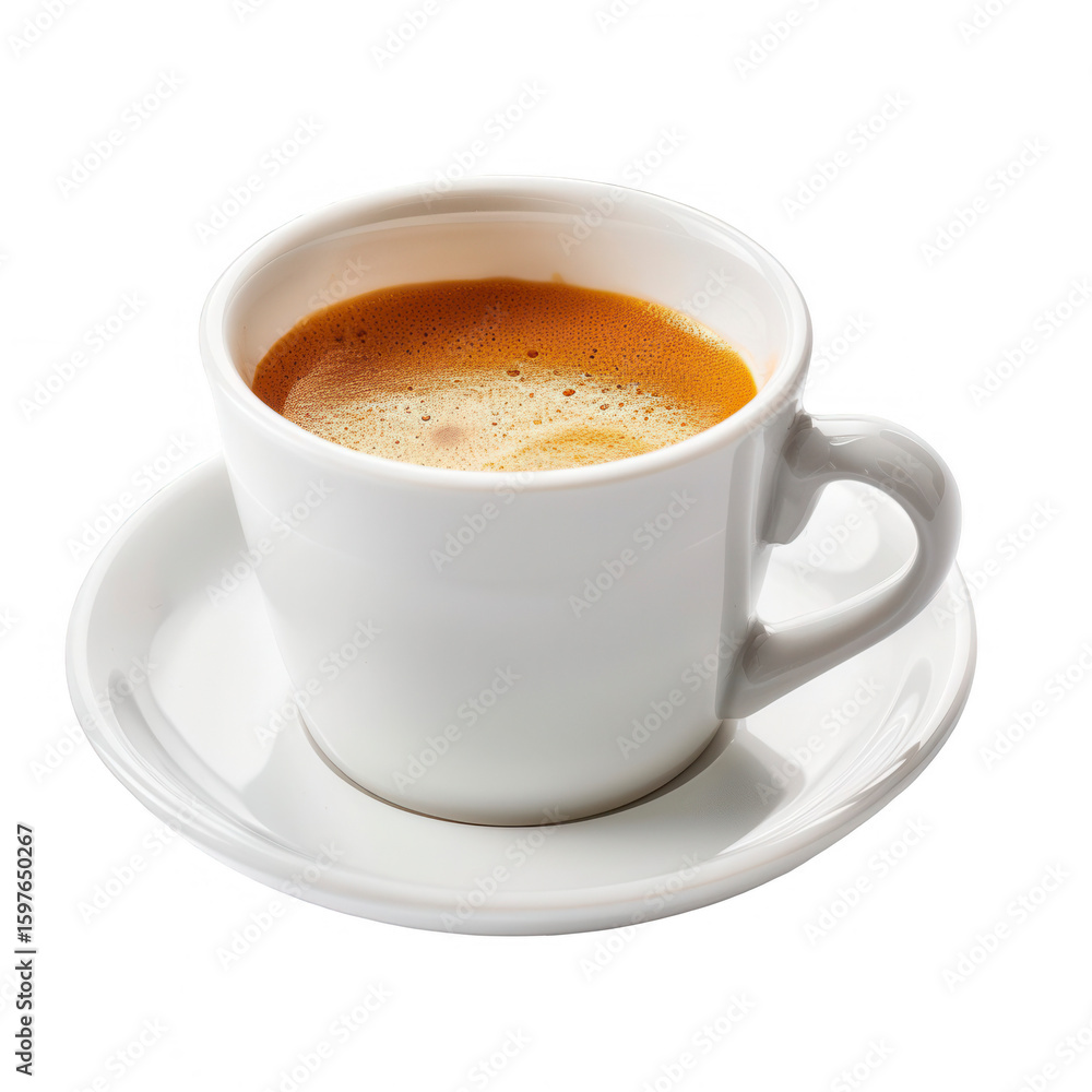 White coffee cup, espresso White coffee cup, espresso
