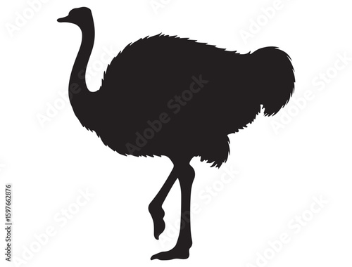OSTRICH SILHOUETTE