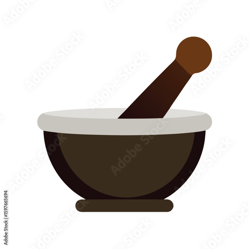 pestle vector illustration