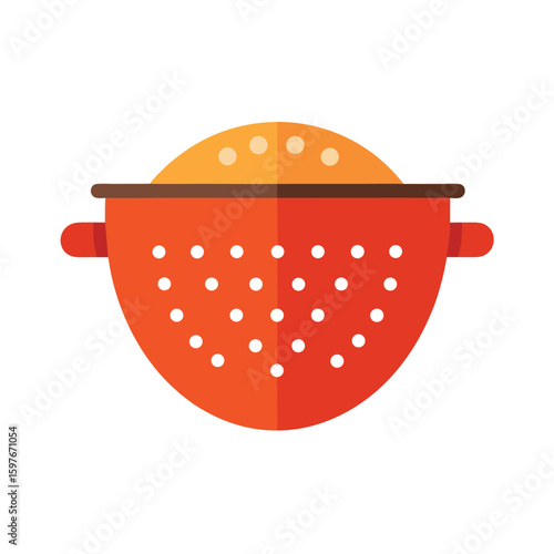 colander vector illustration