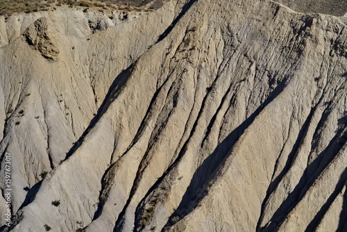 Parois rocheuses de canyon.