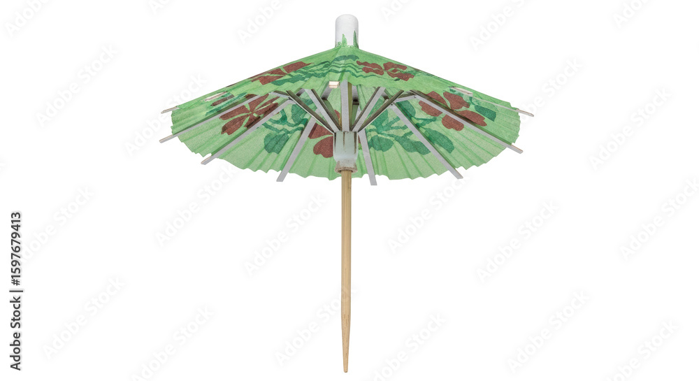 Fototapeta premium Isolated Cocktail Umbrella