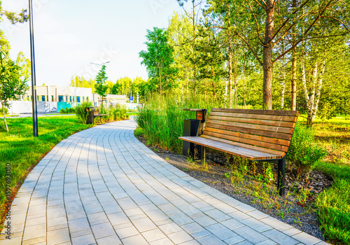 Canvas Print Landscape Architecture for Public Spaces