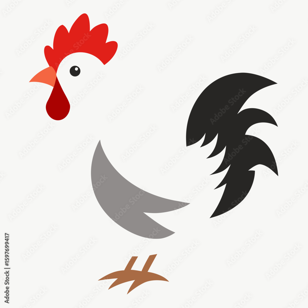 Obraz premium Silkie Chicken