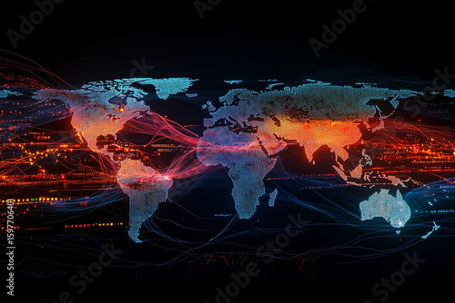 Digital World Map
