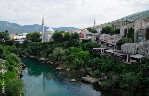 Mostar mit Karađozbeg-Moschee