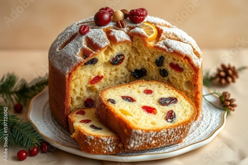 Wallpaper Mural Festive Panettone Delight Torontodigital.ca