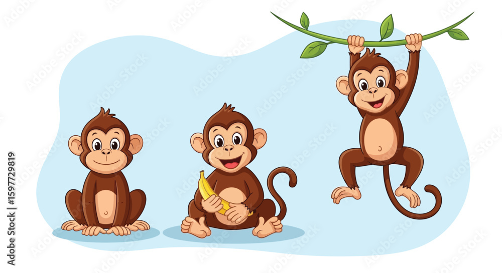 Fototapeta premium Fun Animal Illustration