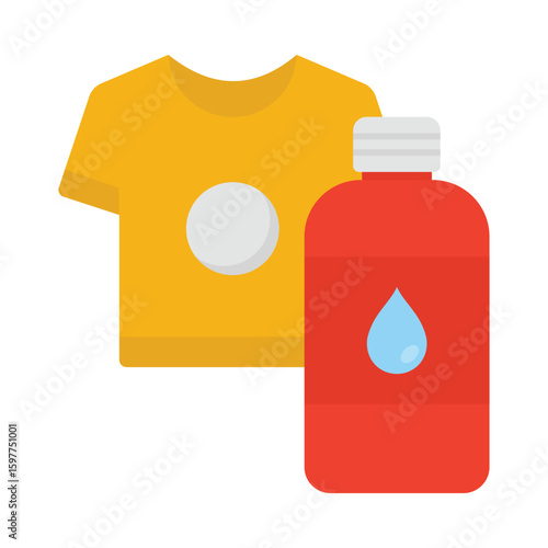 Bleach  Flat Vector Icon Eps 10 Files