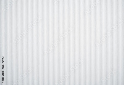 Close-up of textured white corrugated cardboard,  recycled,  corrugated