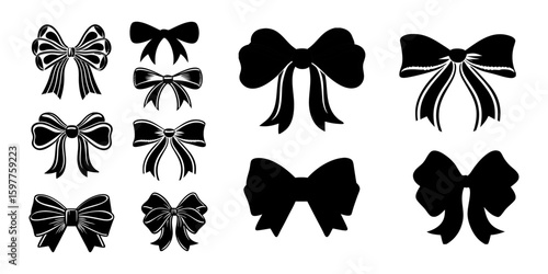 set of bows