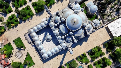 Fatih Mosque drone istanbul cinematic
