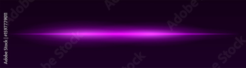 Horizontal symmetrical light shape with rounded center and smooth lateral blur. Creates clean abstract highlight with atmospheric depth.
