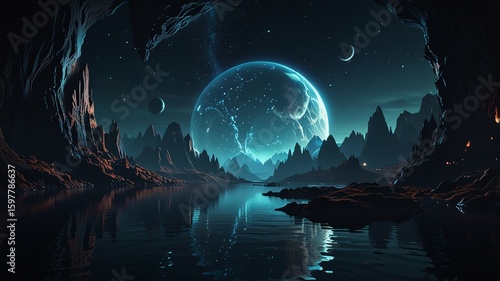 the moon