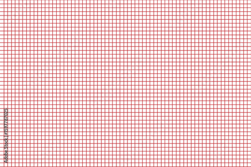 Graph, drafting paper regular square lines grid, mesh pattern. Wireframe texture. Bisect, traverse lines background. simple grating, trellis or lattice of cross lines EPS10