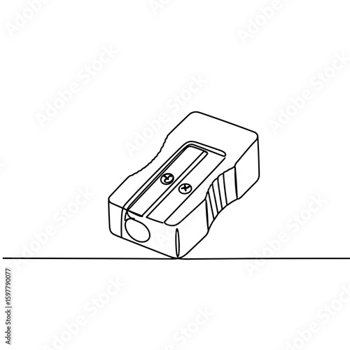 Pencil Sharpener. Back to school supply for students and teachers