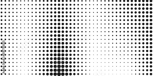 grunge Halftone white and black dots pattern and black gradient grunge texture background. Dotted line comic sport style vector illustration