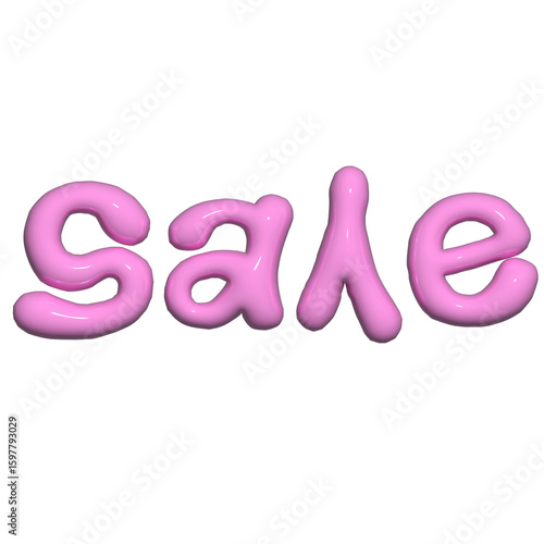 3D Balloon Word Sale