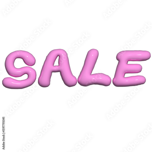 3D Balloon Word SALE